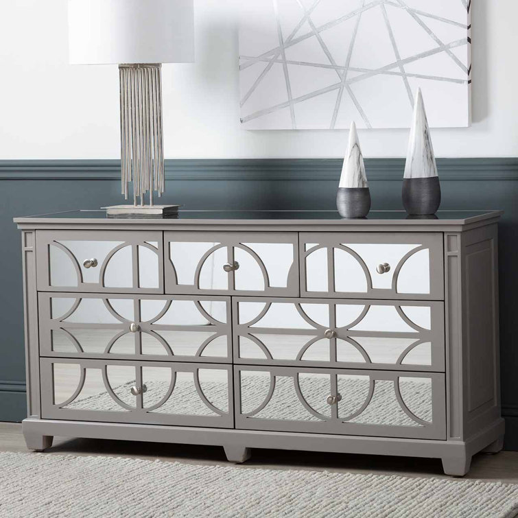 Wayfair mirrored chest of outlet drawers